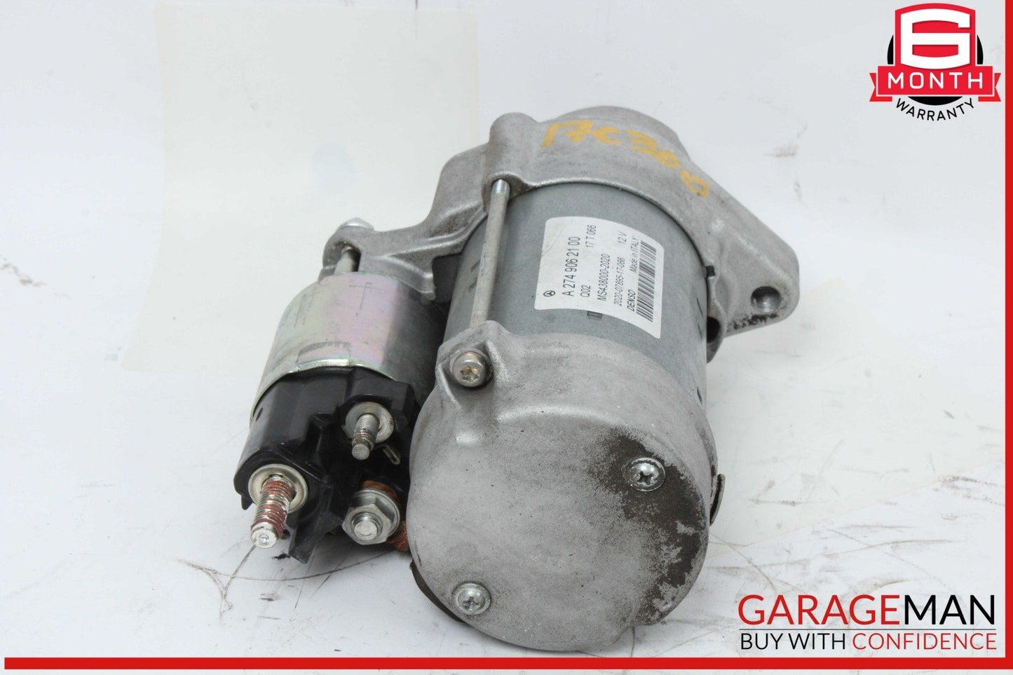 15-20 Mercedes W205 C300 GLC300 DENSO Engine Starter Motor 2749062100 OEM