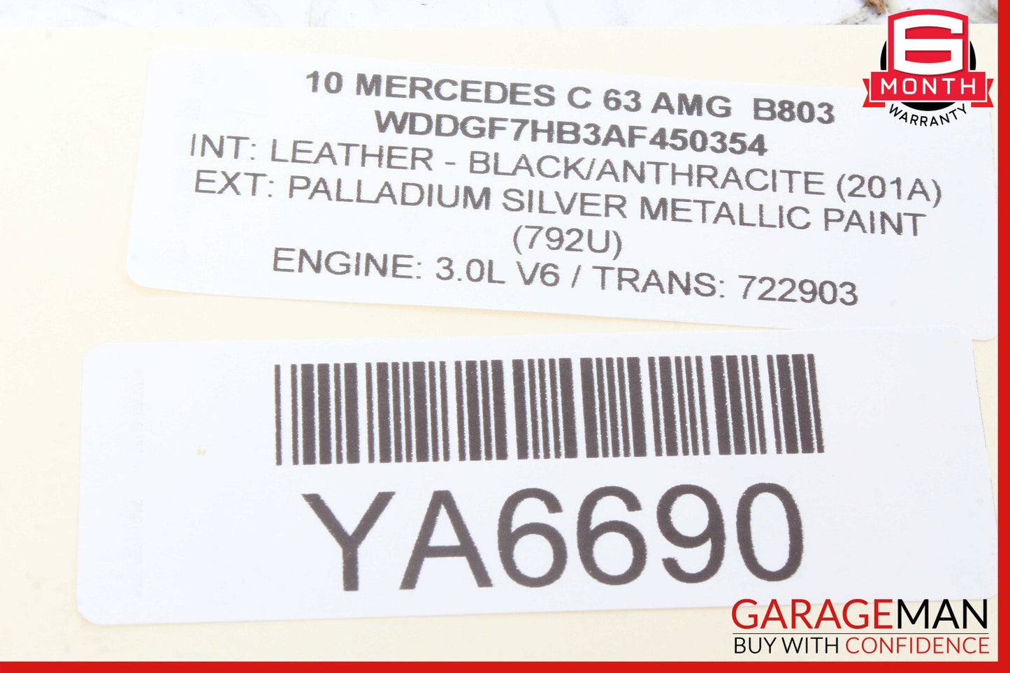 08-18 Mercedes W204 C300 C350 Rear Left Side Door Control Module 2128203885 OEM