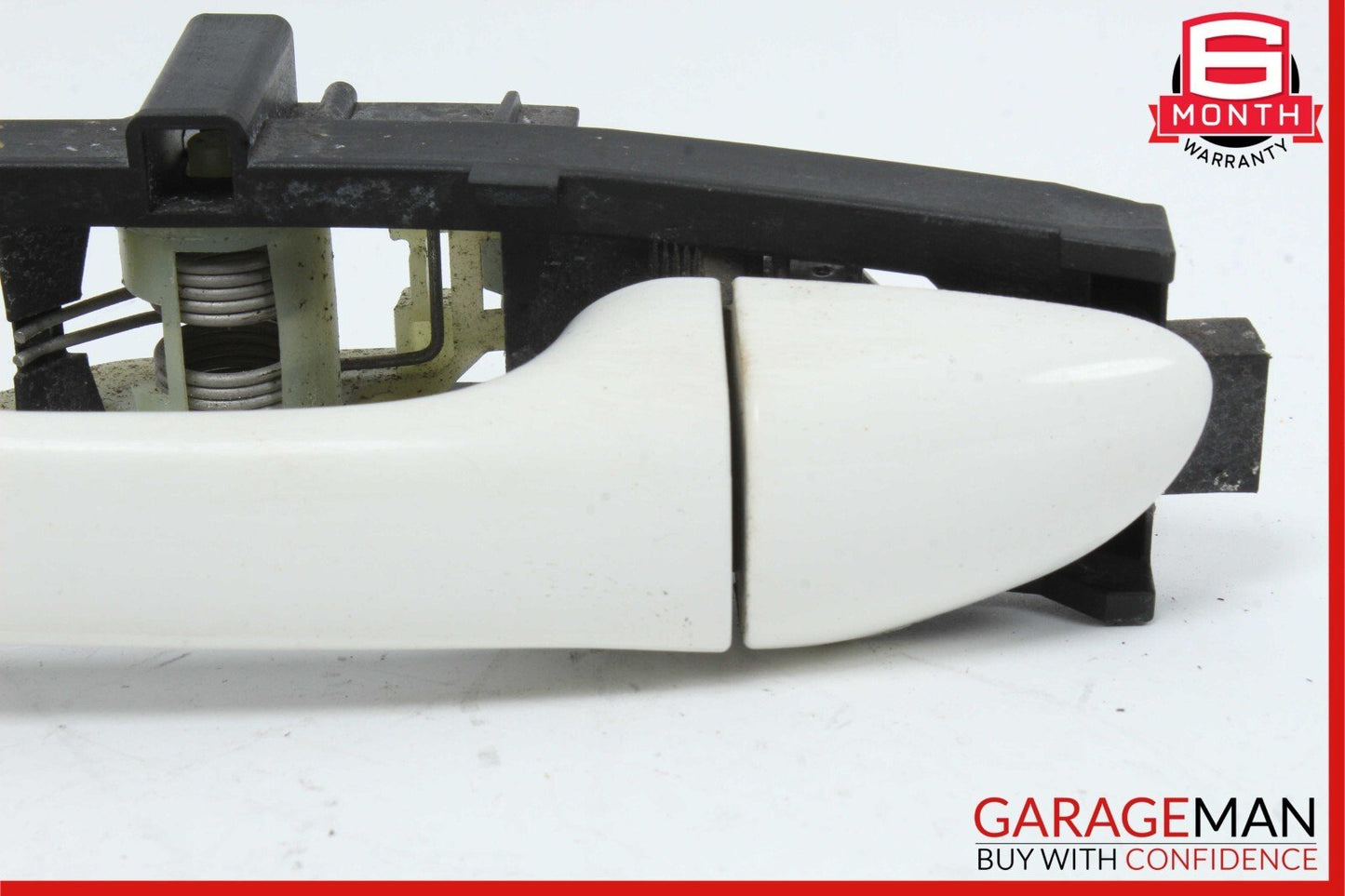 01-07 Mercedes W203 C230 Rear Left Driver Side Exterior Door Handle White OEM