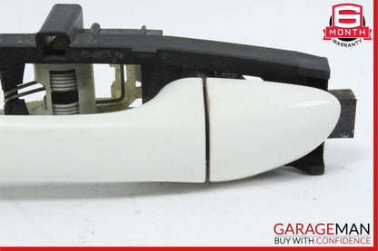 01-07 Mercedes W203 C230 Rear Left Driver Side Exterior Door Handle White OEM