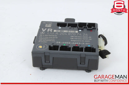 08-18 Mercedes W204 C300 C250 E400 Front Right Side Door Control Module OEM
