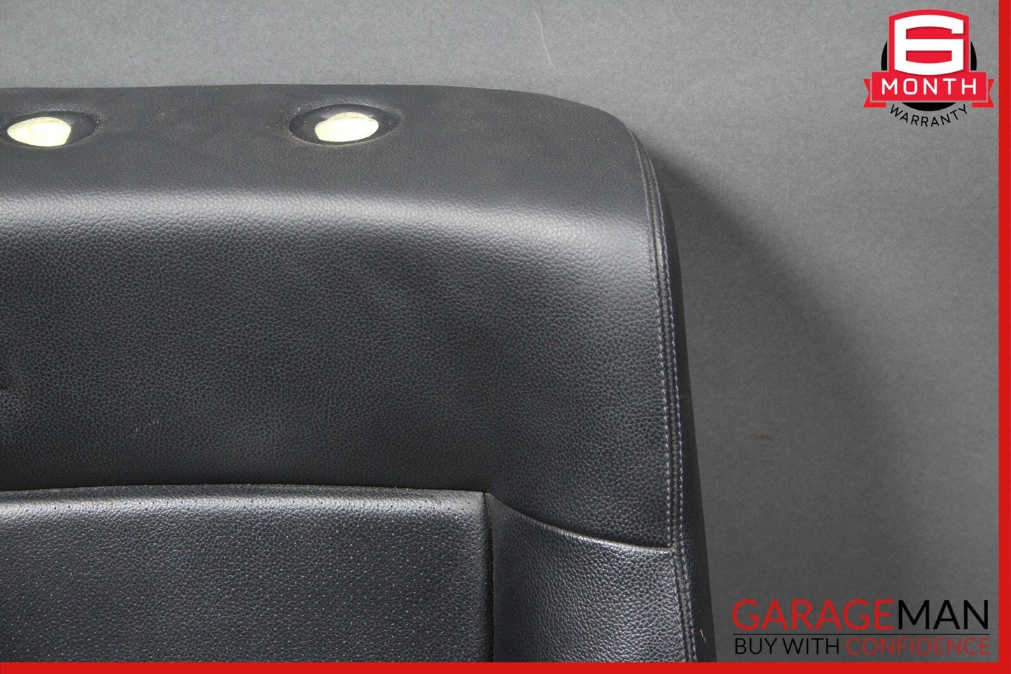 10-16 Mercedes W212 E350 E250 Front Left Side Top Upper Seat Cushion Cover Black