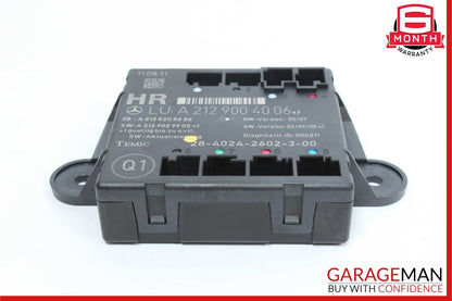 08-18 Mercedes W204 C250 C300 GLK350 E350 Rear Right Side Door Control Module