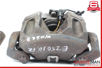 08-18 Mercedes W212 E350 CLS400 Front Right & Left Brake Calipers Set of 2 Pc