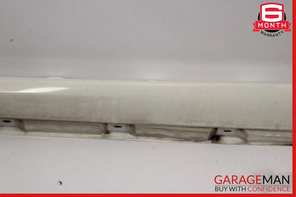 06-13 Mercedes W251 R350 Left Side Skirt Rocker Moulding Panel Alabaster White