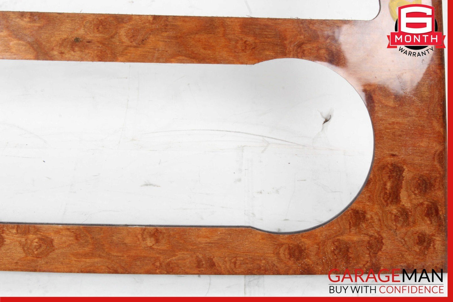 06-12 Mercedes W164 ML320 GL450 ML350 Center Console Control Trim Bezel Wood OEM