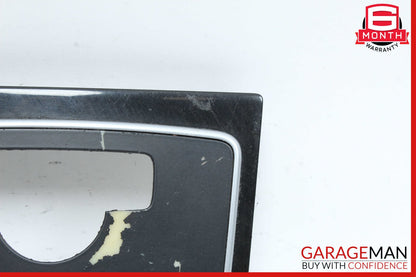 10-13 Mercedes W212 E350 E550 Center Console Switch Trim Cover Bezel Black OEM