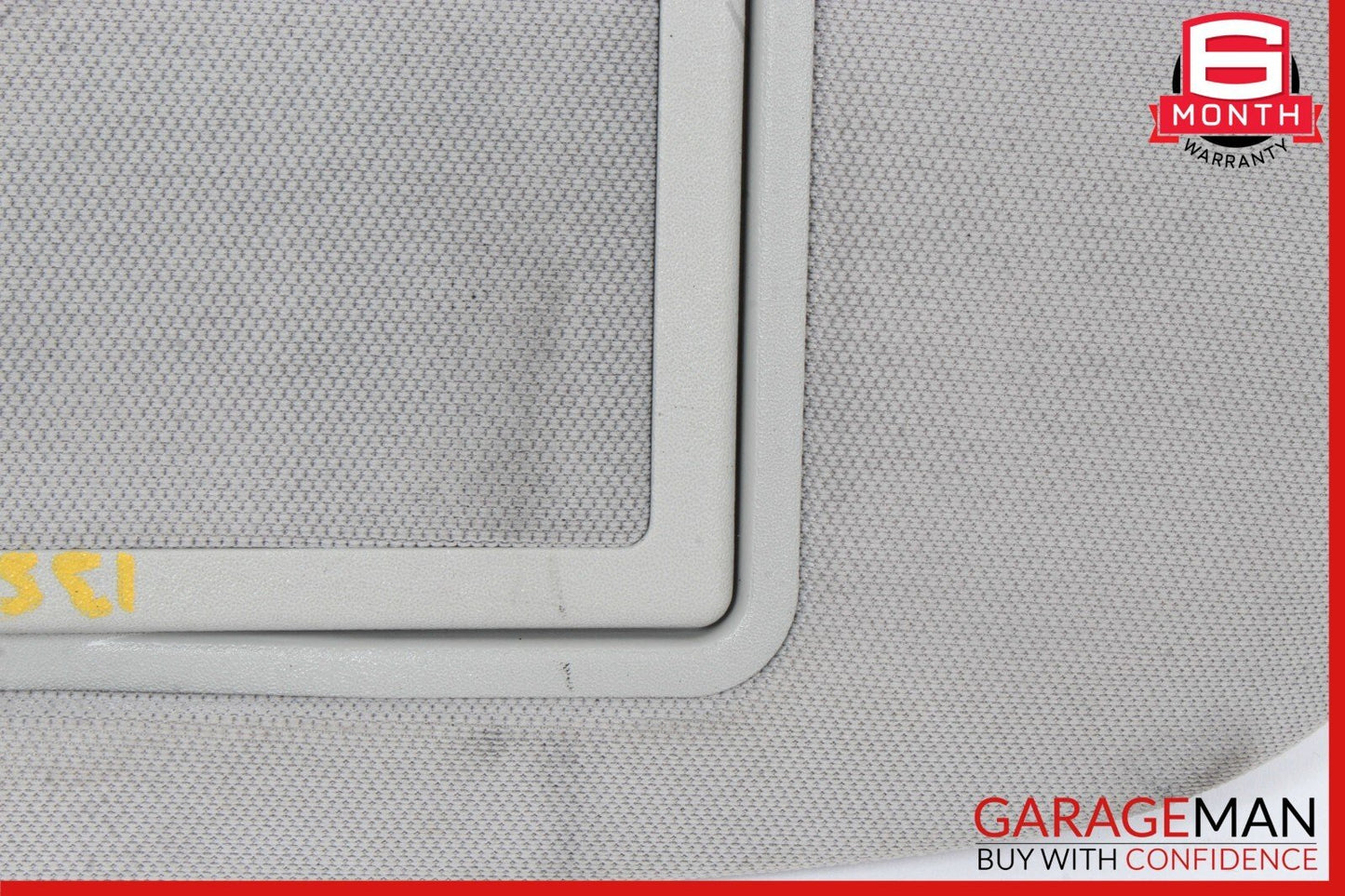 07-14 Mercedes W221 S500 CL550 Front Right Side Sun Visor Sunvisor Shade Gray