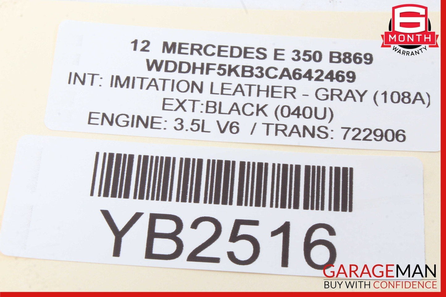 08-18 Mercedes W212 E350 Rear Right Side Door Control Module OEM