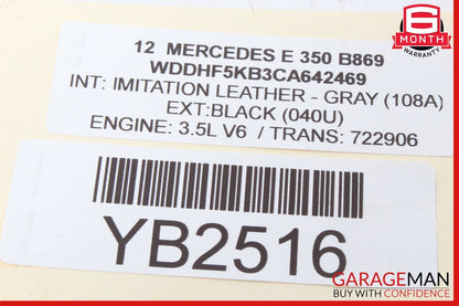 08-18 Mercedes W212 E350 Rear Right Side Door Control Module OEM