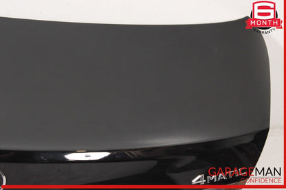 15-21 Mercedes W205 C300 C43 C63 AMG Rear Trunk Lid Shell Cover Panel Black OEM