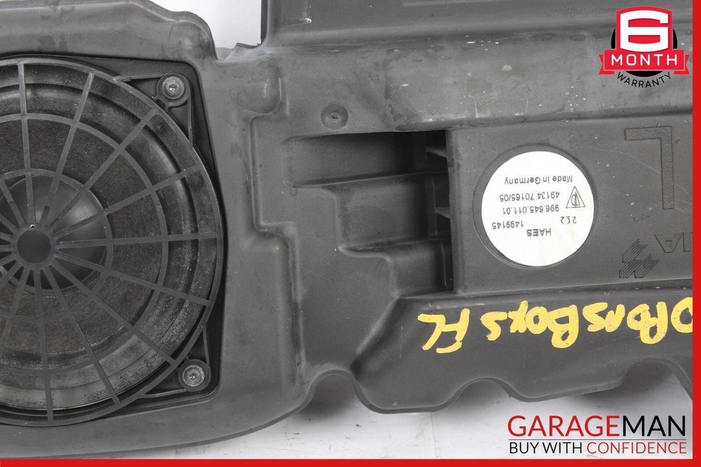 97-04 Porsche Boxster 986 Front Left Audio Door Sound Loudspeaker Woofer Box