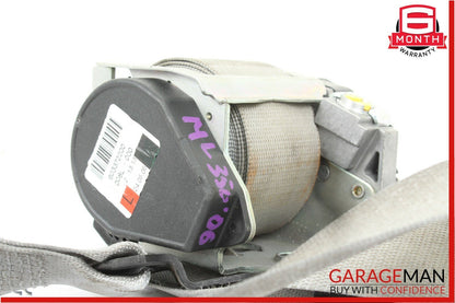 06-09 Mercedes ML350 GL450 R350 Front Left Seat Belt Seatbelt Retractor Grey OEM