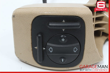 06-12 Mercedes X164 GL550 Front Right Seat Lumbar Regulator Switch Trim Brown