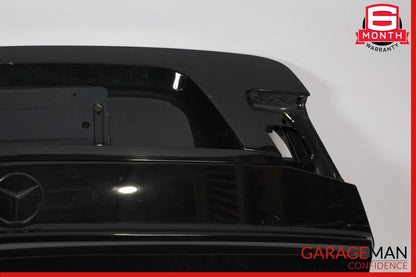 10-16 Mercedes W212 E350 E63 AMG Sedan Rear Trunk Lid Deck Shell Panel Black OEM