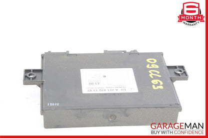07-10 Mercedes W216 CL550 S550 S63 AMG Keyless Go Entry Control Module Unit
