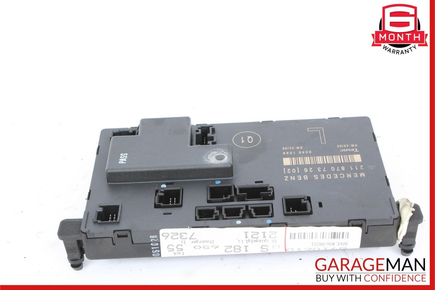 03-09 Mercedes W211 E500 E350 E63 AMG Front Left Driver Side Door Control Module