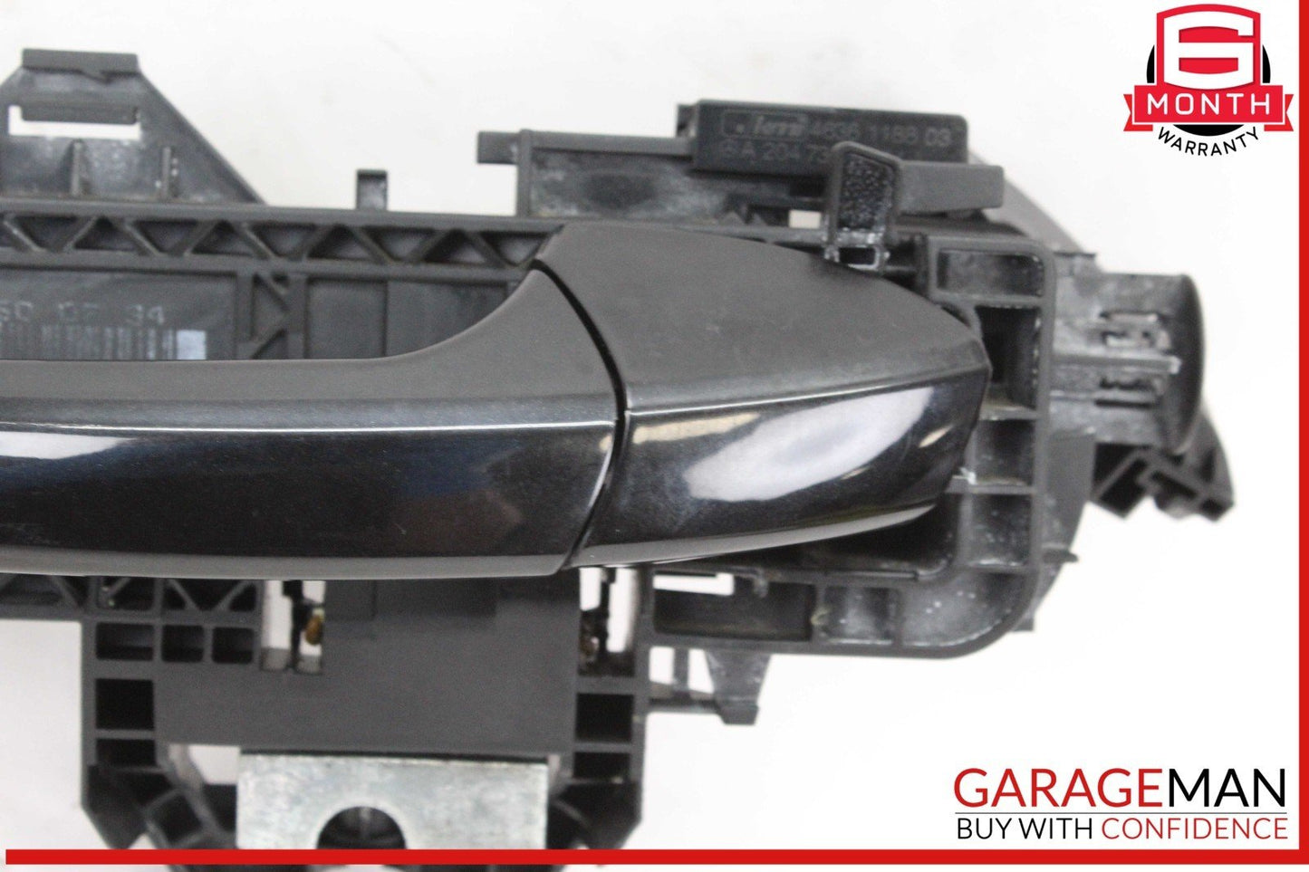 10-15 Mercedes X204 GLK350 GLK250 Rear Left Side Exterior Door Handle Black OEM