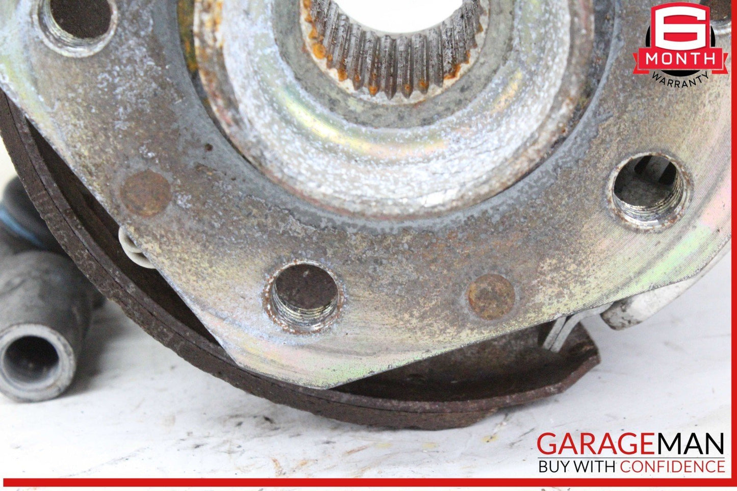 06-10 Maserati Quattroporte M139 Rear Left Side Spindle Knuckle Hub OEM