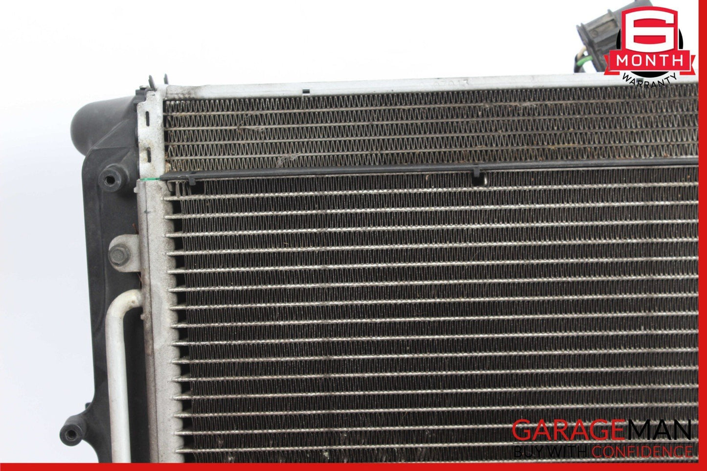 97-04 Porsche Boxster 986 Left Side Engine Radiator AC A/C Condenser Fan Assy