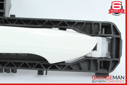 12-15 Mercedes W204 C250 Front Left Driver Side Exterior Door Handle White OEM