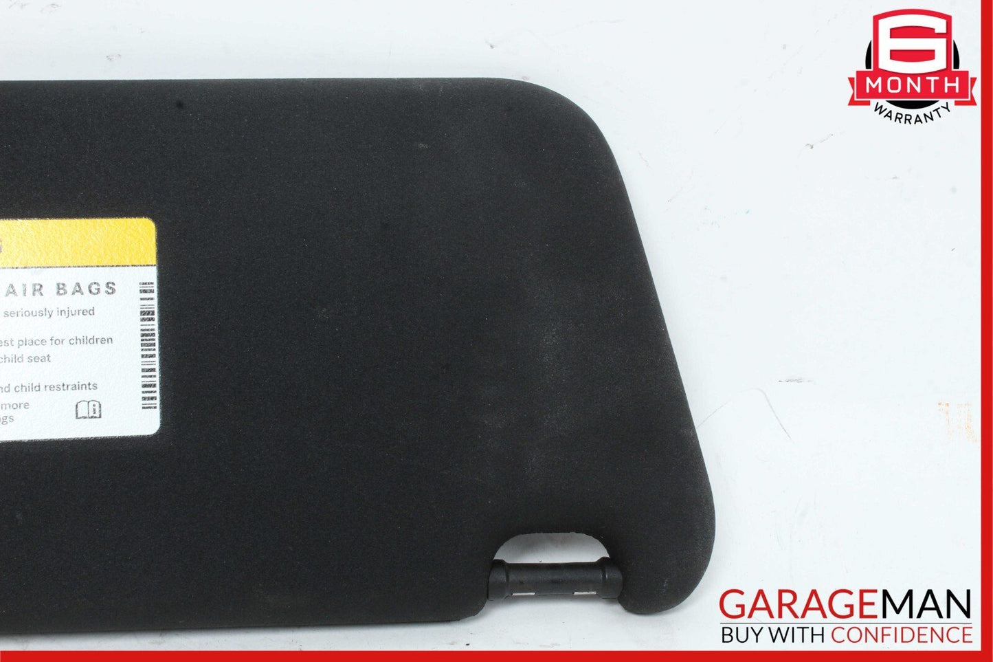 08-14 Mercedes W204 C250 Front Left Side Sun Visor Sunvisor Shade Cover OEM