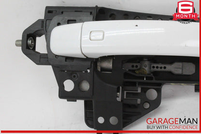 09-16 Audi A4 A5 Right Passenger Side Exterior Door Handle White 8T0837886A OEM