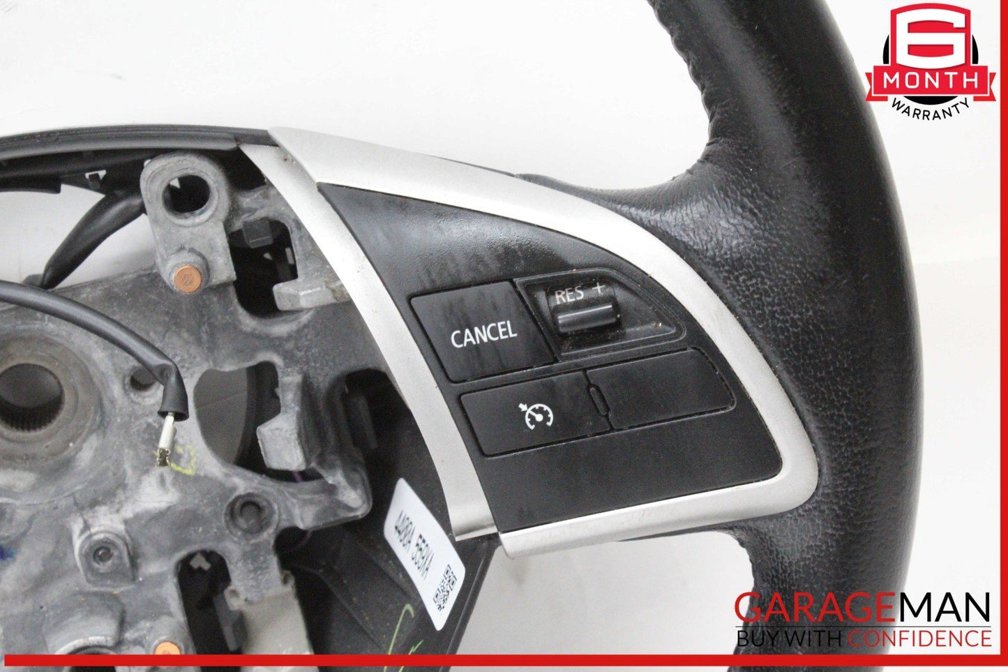 14-15 Mitsubishi Outlander Sport Front Left Driver Side Steering Wheel Black OEM