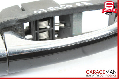 03-09 Mercedes W211 E350 E550 Rear Right Side Exterior Door Handle Black