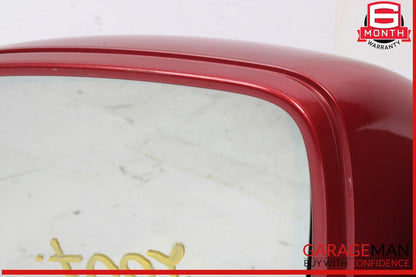 07-09 Audi Q7 Front Left Driver Side Door Rear View Mirror Red 4L1857409S OEM