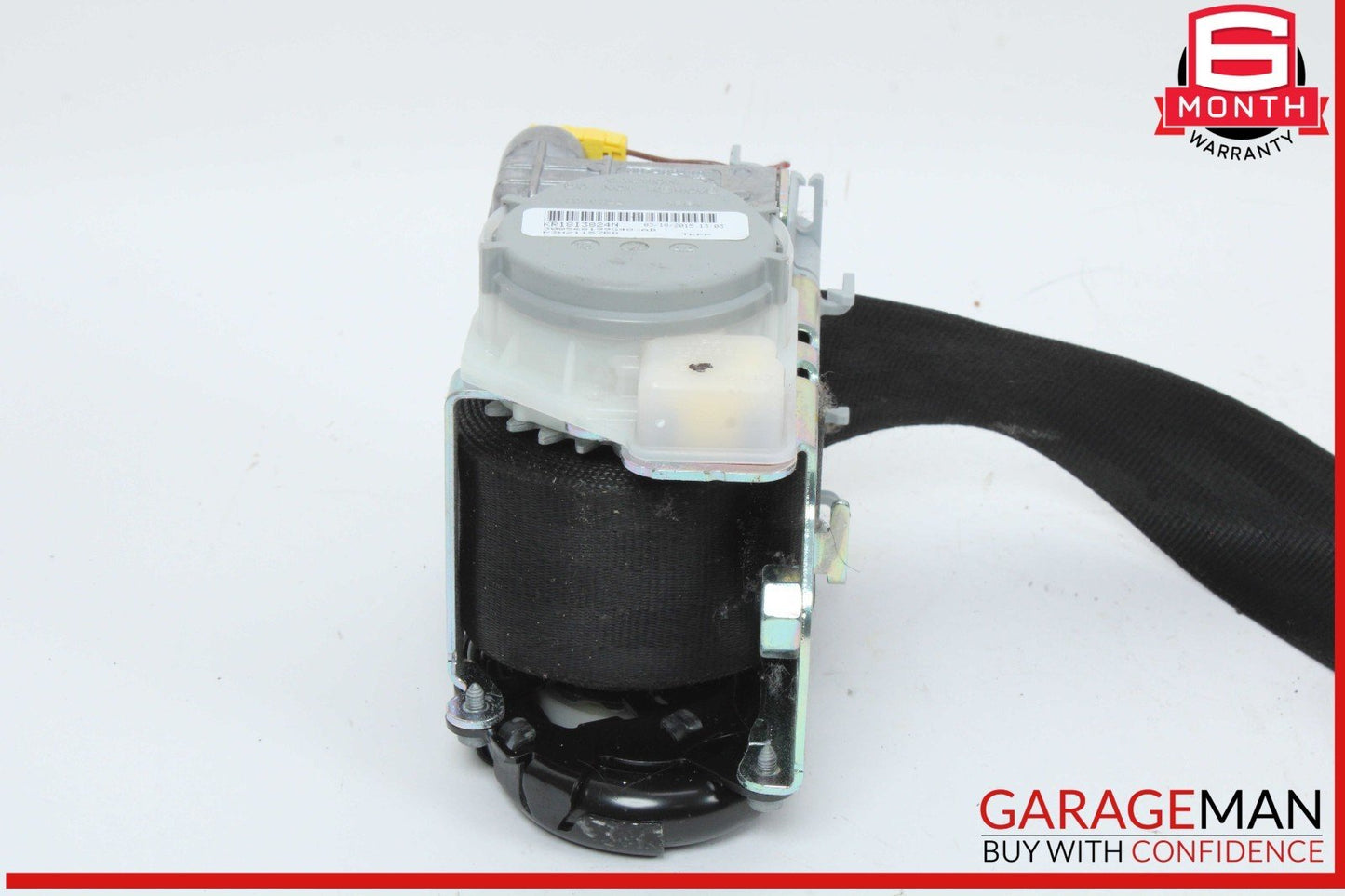 09-17 Audi Q5 SQ5 Front Left Driver Side Seat Belt Seatbelt Black 8R1857705N OEM