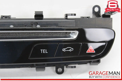 15-19 Mercedes W205 C300 C400 Media Center Dashboard Hazard Control Switch OEM