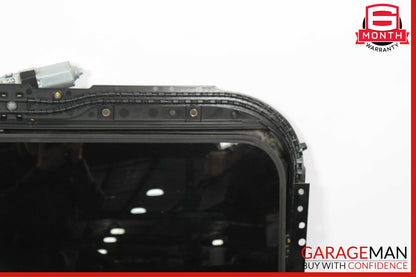 11-18 Porsche Cayenne 958 Top Roof Sun Roof Sunroof Glass Motor Frame Panel Assy