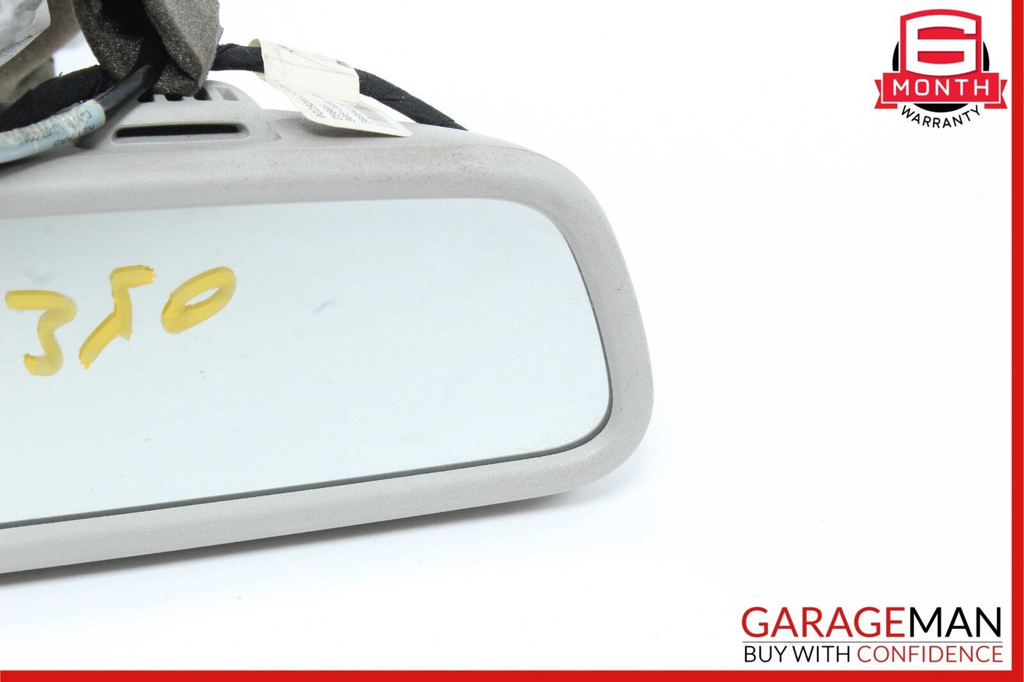 10-16 Mercedes X204 GLK350 E350 E400 Interior Rear View Mirror Assembly Grey OEM