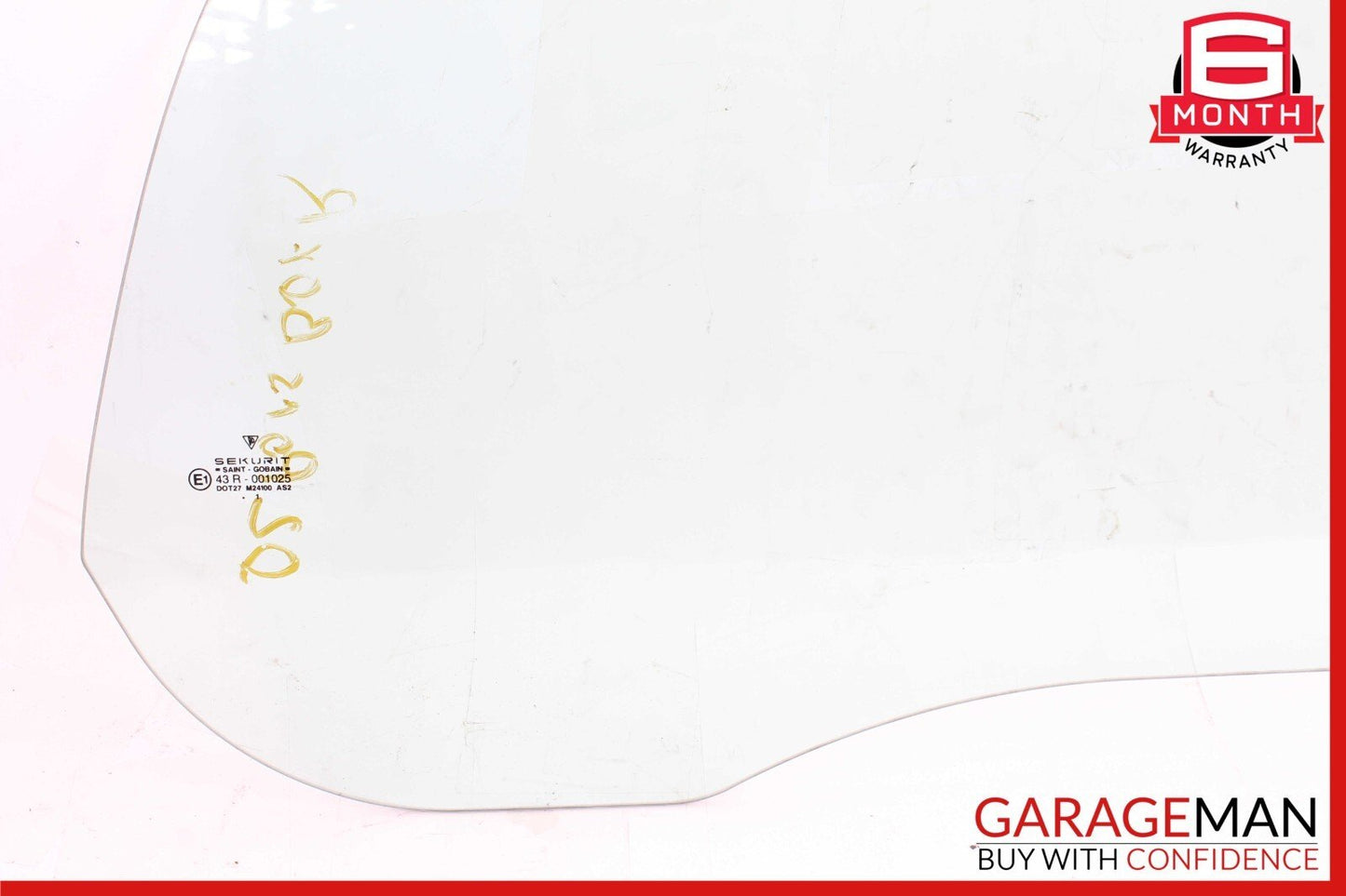 97-04 Porsche Boxster 986 Front Right Passenger Side Door Window Auto Glass OEM