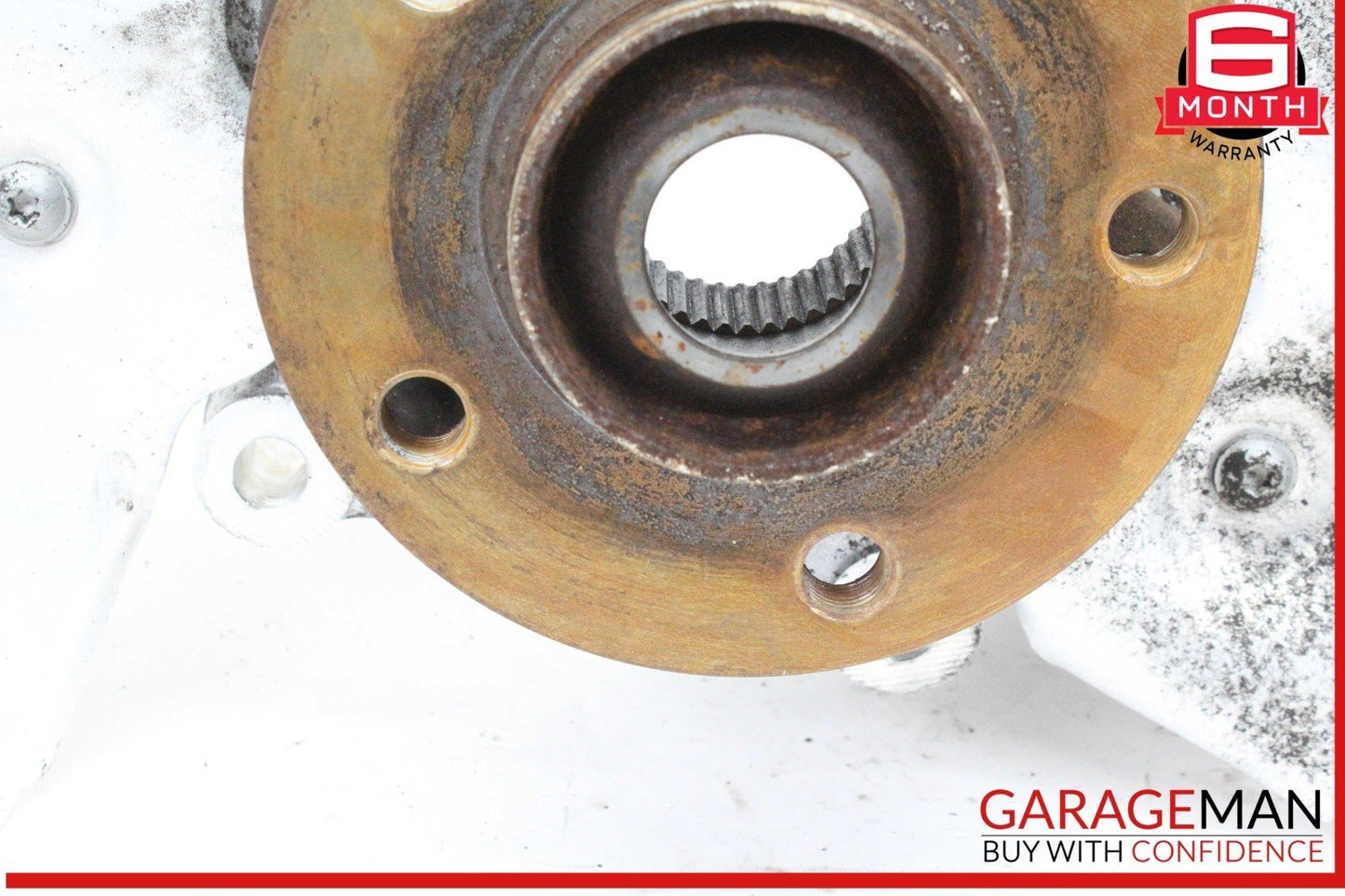 09-16 Audi A6 A4 Rear Left Driver Side Spindle Knuckle Wheel Hub 8K0505431AR OEM