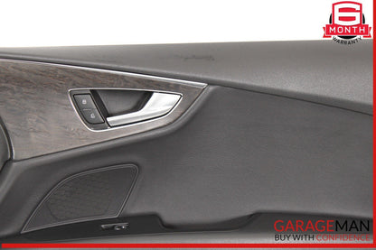 12-18 Audi A7 Front Right Passenger Side Interior Door Panel Trim Cover Assy OEM