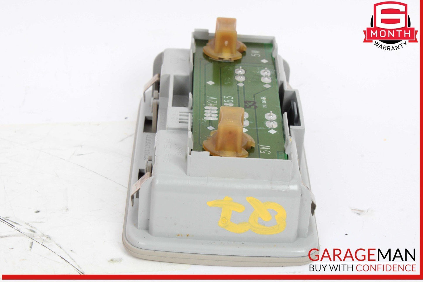 07-15 Audi Q7 Rear Upper Overhead Interior Dome Light Lamp 4L0947124A OEM