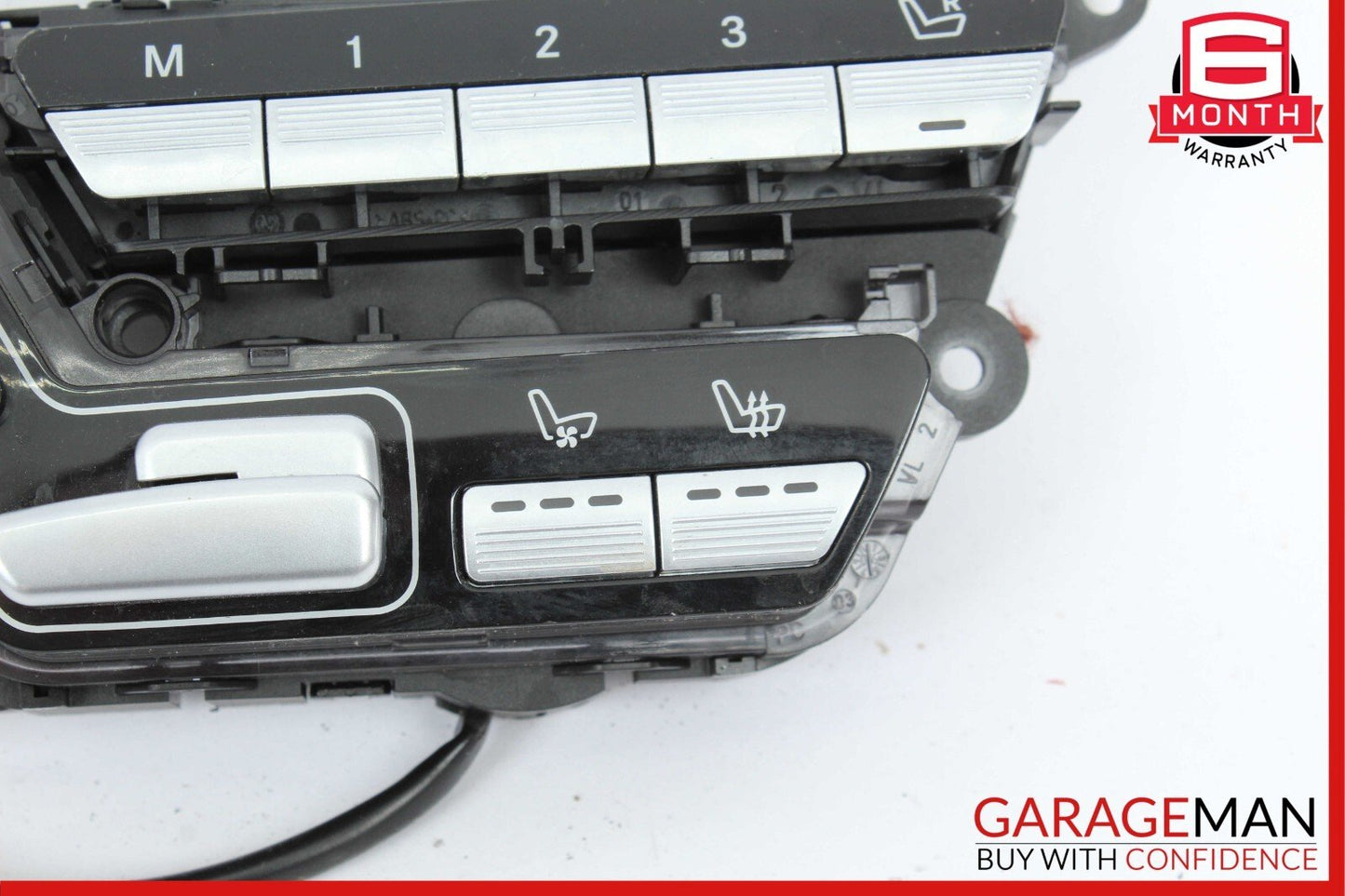 07-14 Mercedes W221 S550 Front Left Side Seat Control Switch Set Assembly OEM
