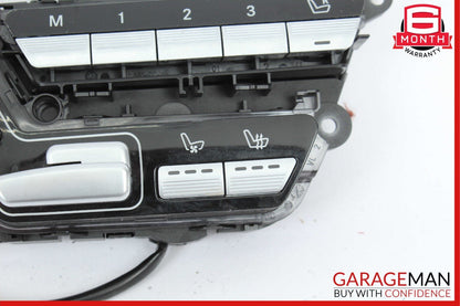 07-14 Mercedes W221 S550 Front Left Side Seat Control Switch Set Assembly OEM