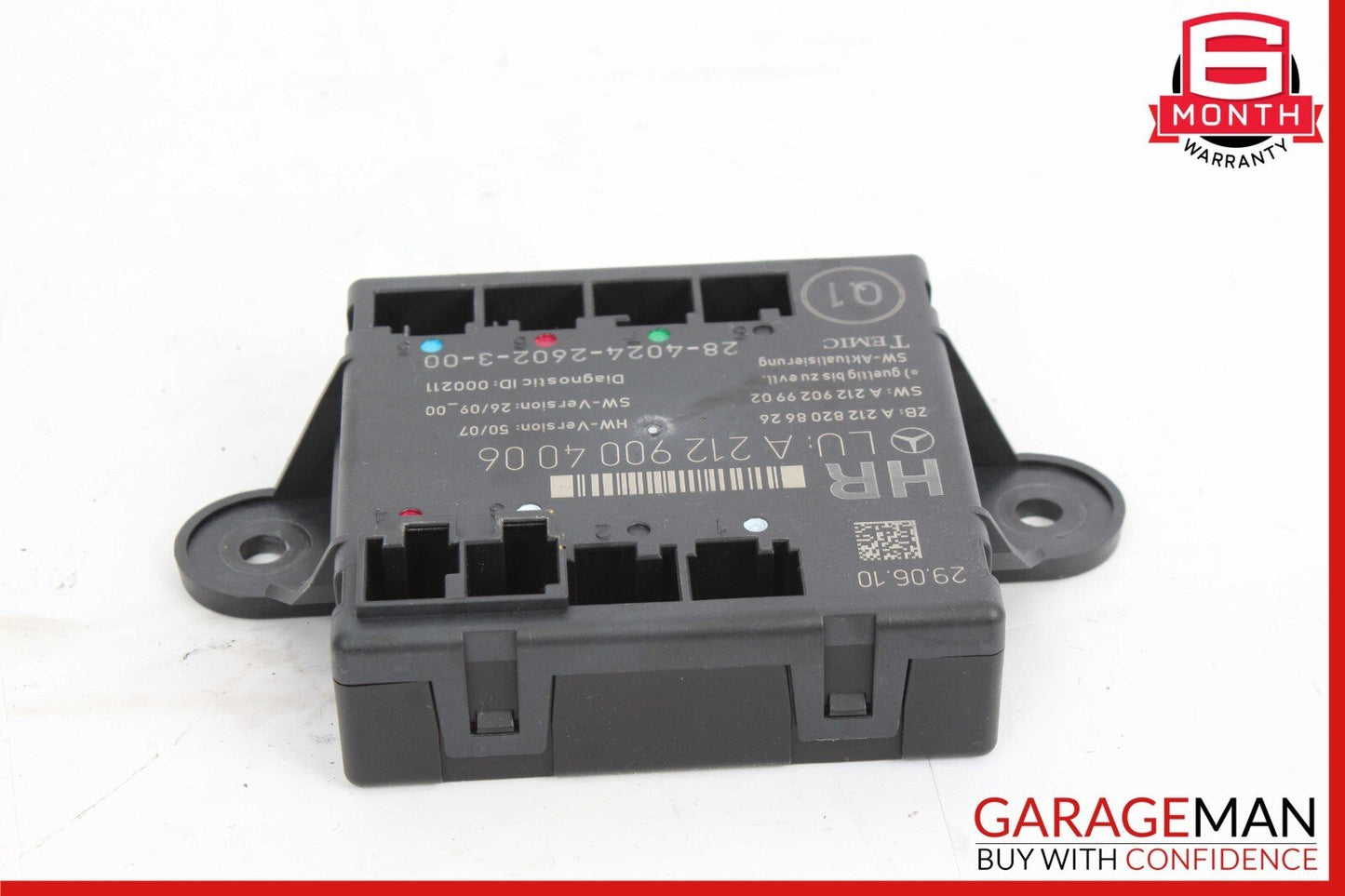 08-18 Mercedes C250 C350 GLK350 E550 Rear Right Side Door Control Module Unit