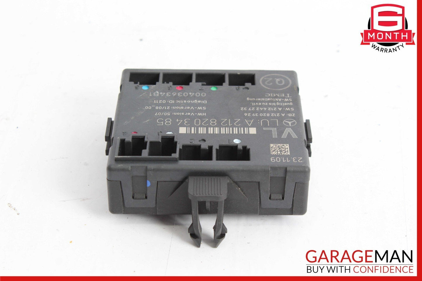 08-18 Mercedes W212 E350 E400 SLK350 Front Left Side Door Control Module OEM