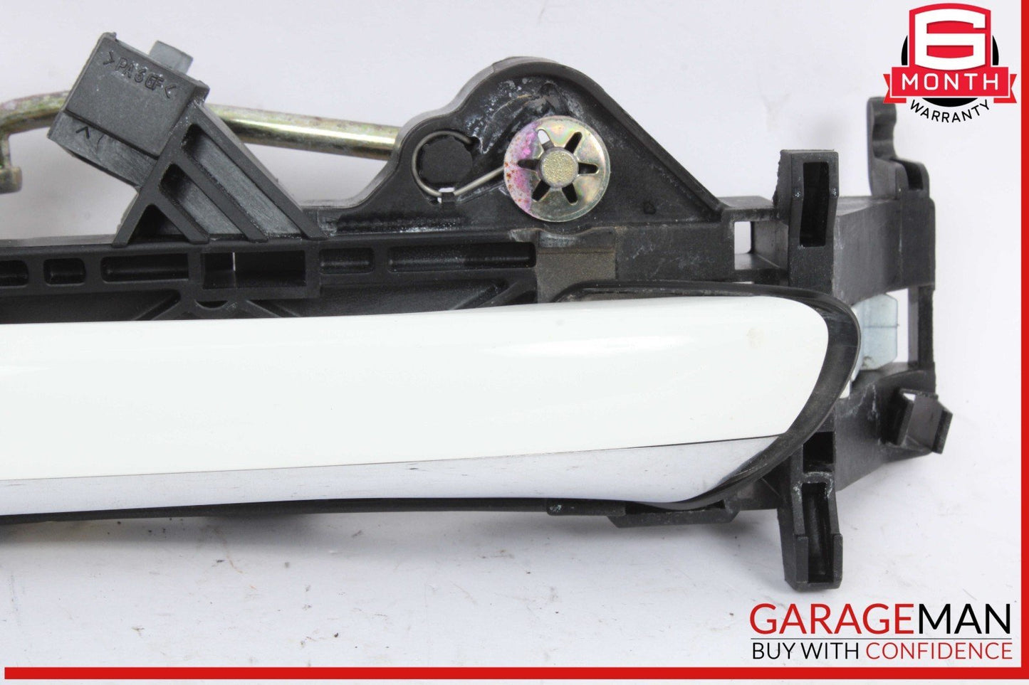 00-06 Mercedes W220 S430 Rear Left Driver Side Exterior Door Handle White OEM