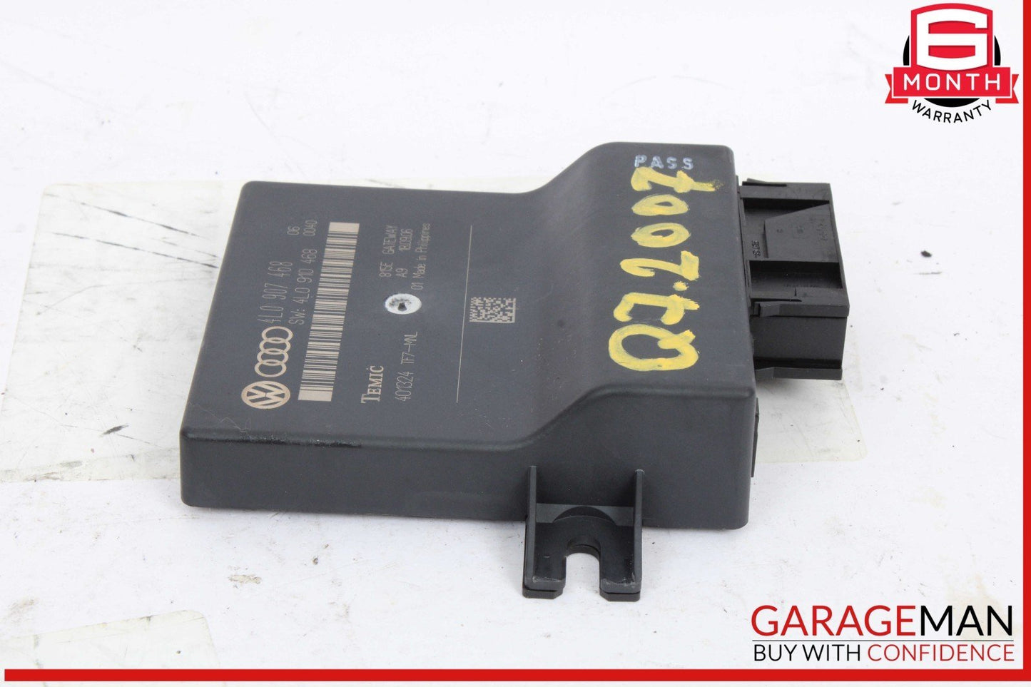 07-09 Audi Q7 Central Gateway Control Module Unit Temic 4L0907468 OEM