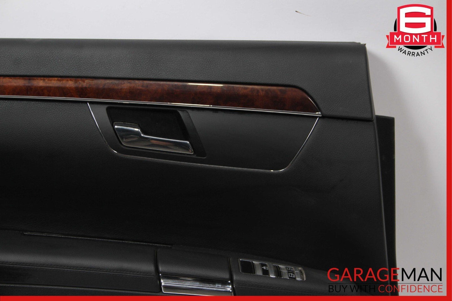 07-09 Mercedes W221 S550 Rear Left Driver Side Interior Door Panel Cover Black