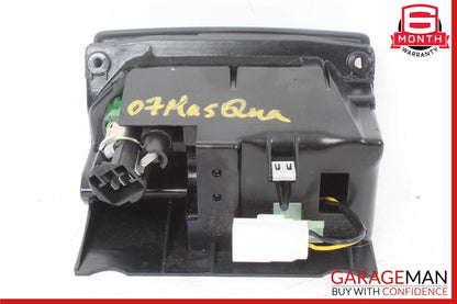 03-13 Maserati Quattroporte M139 Center Console Ashtray Ash Tray Rear Black OEM