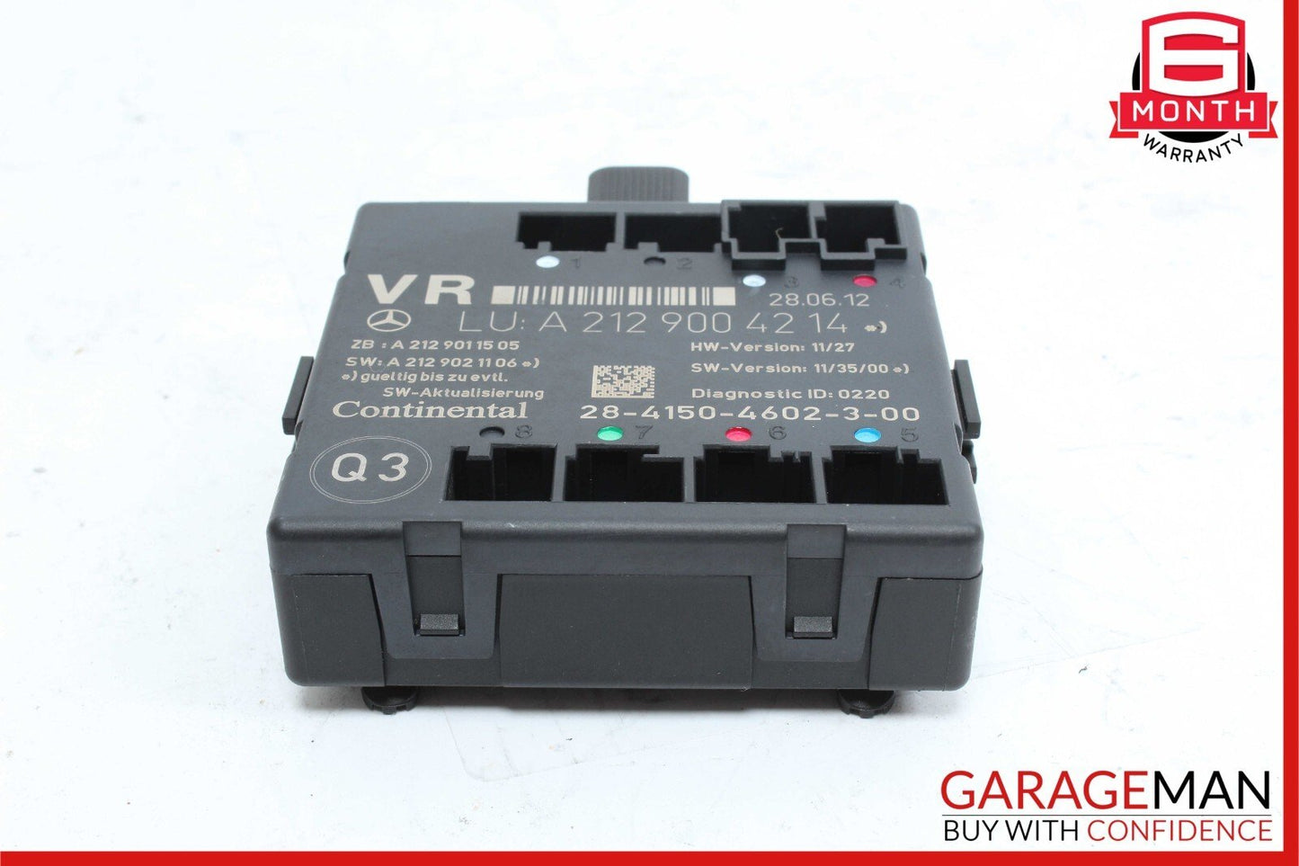08-18 Mercedes E350 C300 C250 E400 Front Right Side Door Control Module Unit