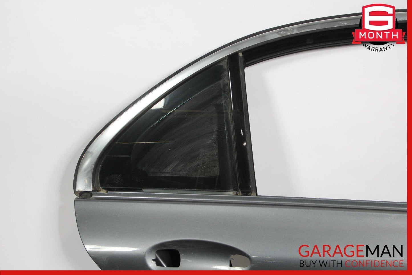 15-20 Mercedes W205 C300 Sedan Rear Right Side Exterior Door Shell Frame Gray