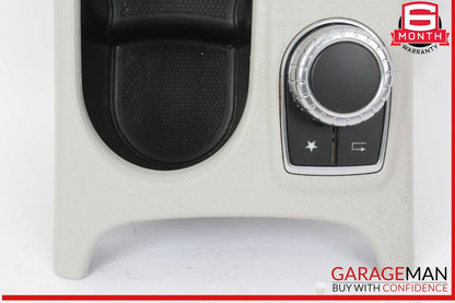 14-19 Mercedes W117 CLA250 Center Console Cup Holder Trim Panel w/ Control Unit