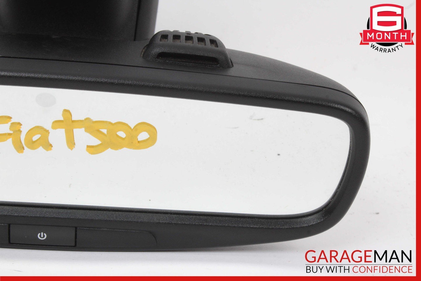 12-17 Fiat 500E Front Windshield Upper Interior Rear View Mirror 55112981AB OEM